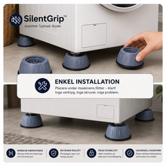 SilentGrip™ - Sitter stadigt. Sover lugnt.