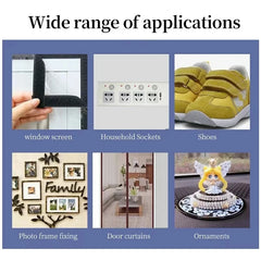 10M*2 20/25/30/50Mm Magic Tape Selfadhesive Hook and Loop Fastener Nylon Sticker Velcros Adesivo Tape Sewing Adhesivewith Glue