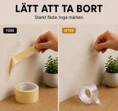 GripTape™ - Fäst allt – utan hål i väggen.