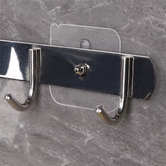 2-10Pcs Screw Wall Hooks Self Adhesive Hangers Seamless Nail Screw Free Sticker Hook for Wall Mount Kitchen Bathroom Home Office