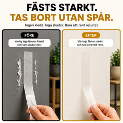 GripTape™ - Fäst allt – utan hål i väggen.