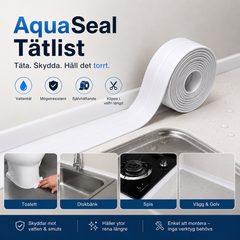 AquaSeal Tätlist™  - Täta. Skydda. Håll det torrt.