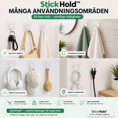 StickHold™ - Starkt grepp, enkel montering