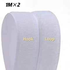 10M*2 20/25/30/50Mm Magic Tape Selfadhesive Hook and Loop Fastener Nylon Sticker Velcros Adesivo Tape Sewing Adhesivewith Glue