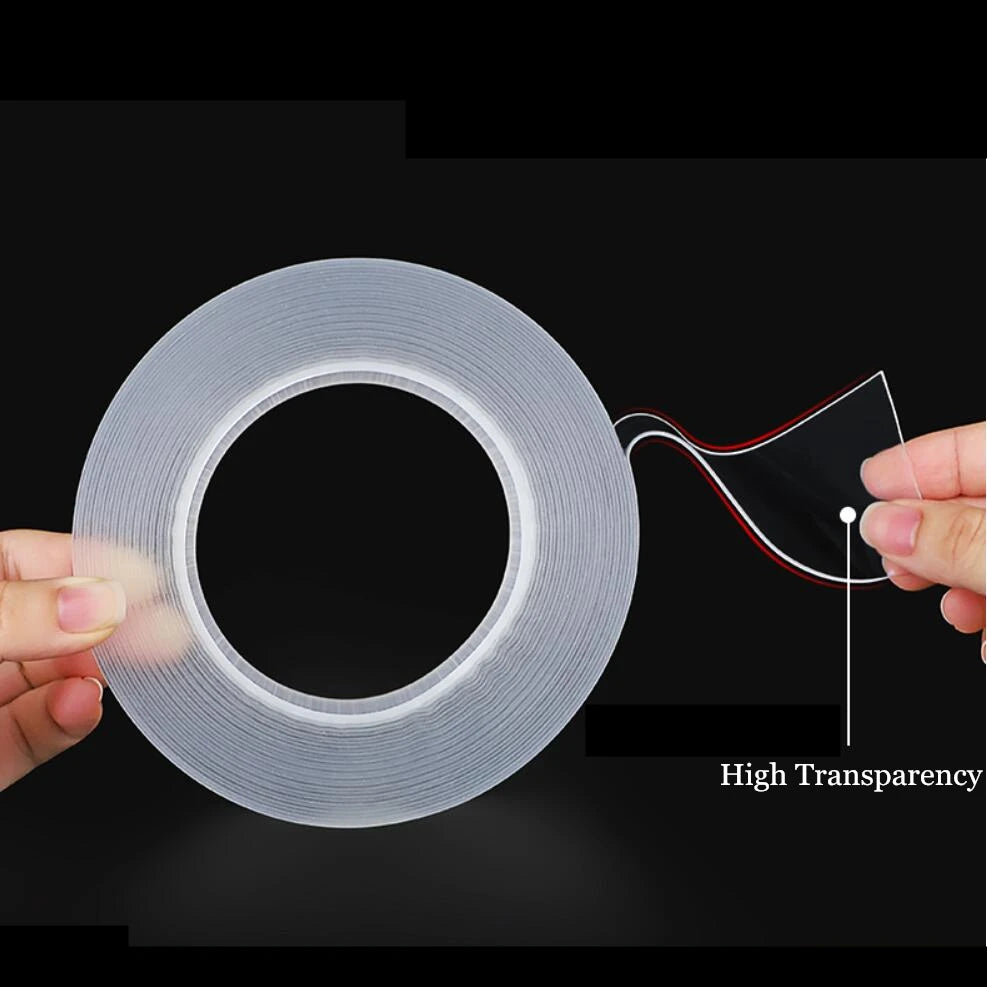 Kitchen Waterproof Tape Anti-Mildew Transparent No Trace Acrylic Kitchen Sink Bathroom Welt Strong Self-Adhesive Tape 1PCS