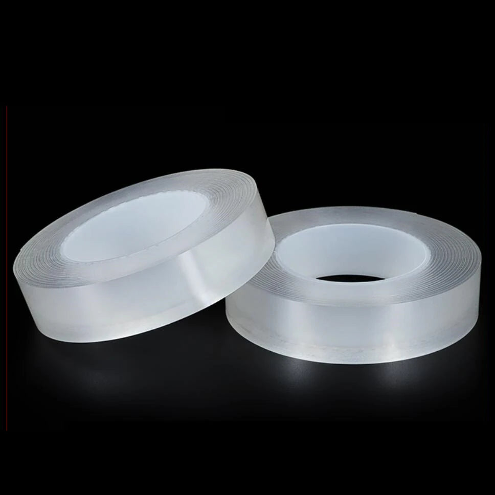 Kitchen Waterproof Tape Anti-Mildew Transparent No Trace Acrylic Kitchen Sink Bathroom Welt Strong Self-Adhesive Tape 1PCS