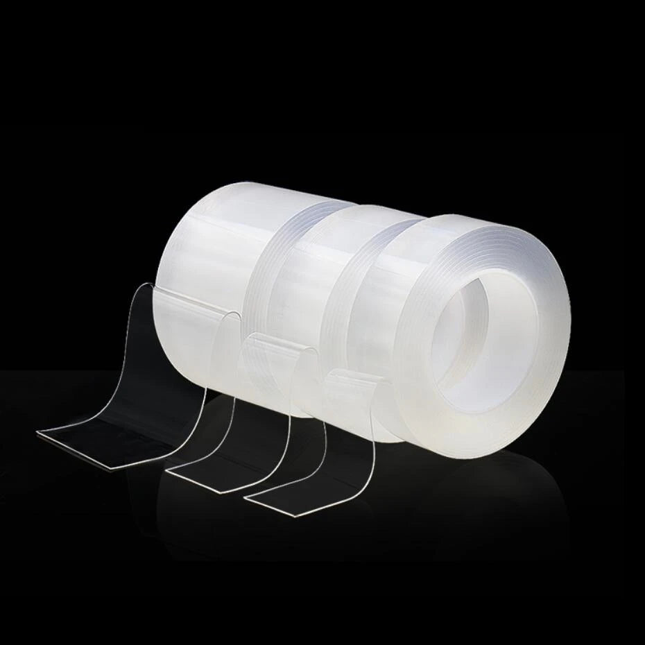 Kitchen Waterproof Tape Anti-Mildew Transparent No Trace Acrylic Kitchen Sink Bathroom Welt Strong Self-Adhesive Tape 1PCS