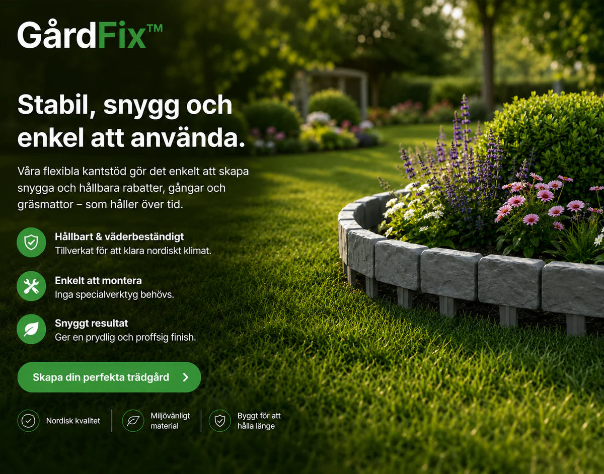 GårdFix™ - Förvandla din trädgård enkelt
