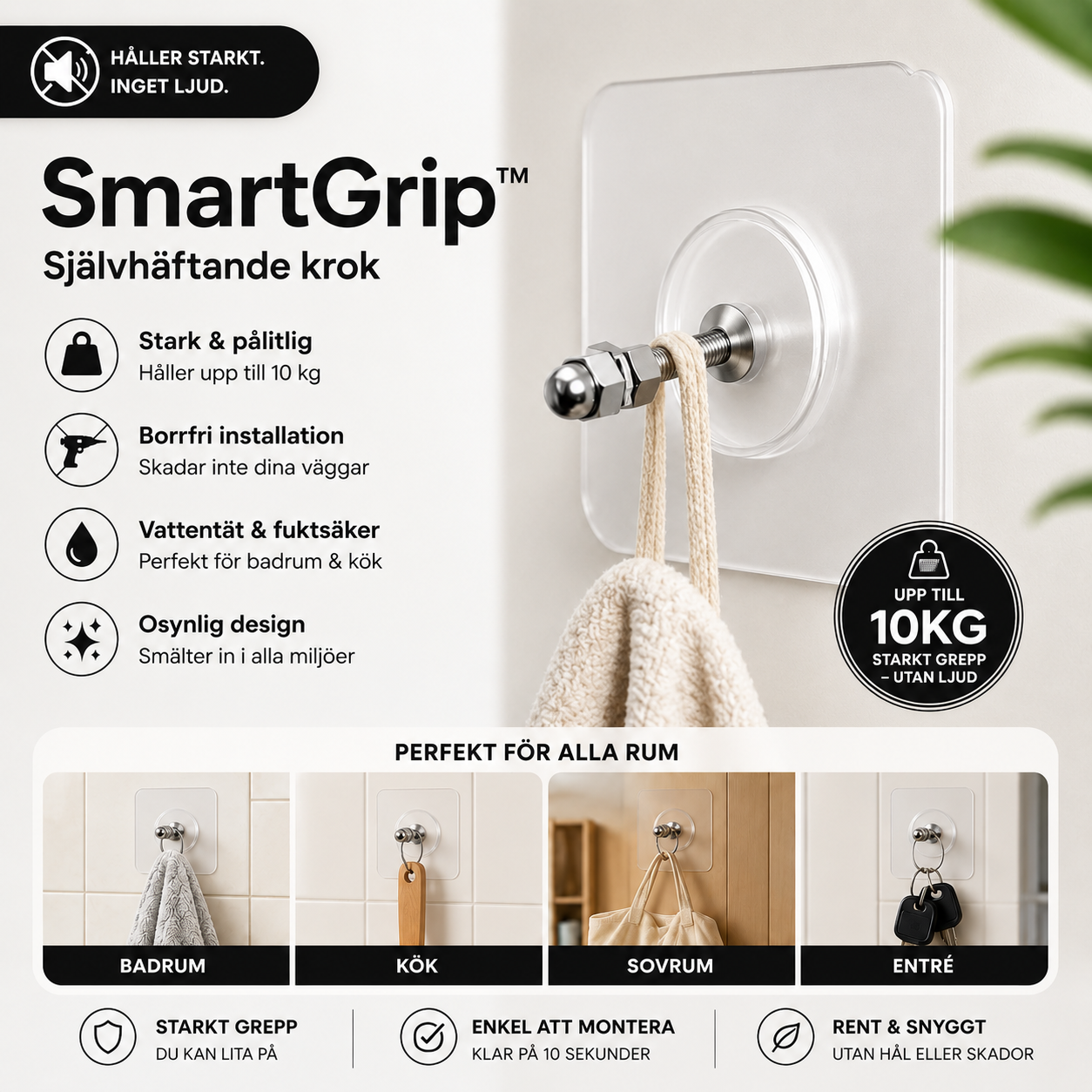 SmartGrip™ - Ett fäste, oändliga möjligheter