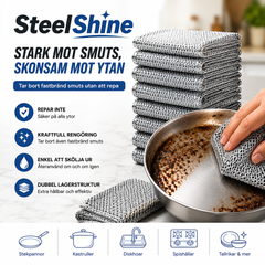 SteelShine - stark mot smuts, skonsam mot ytan